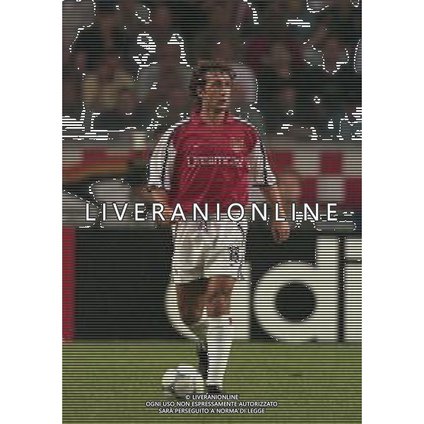 05-08-2000 AMSTERDAM -TORNEO INTERNAZIONALE DI CALCIO AJAX-ARSENAL 2-0 NELLA FOTO GILLES GRIMANDI AG ALDO LIVERANI SAS