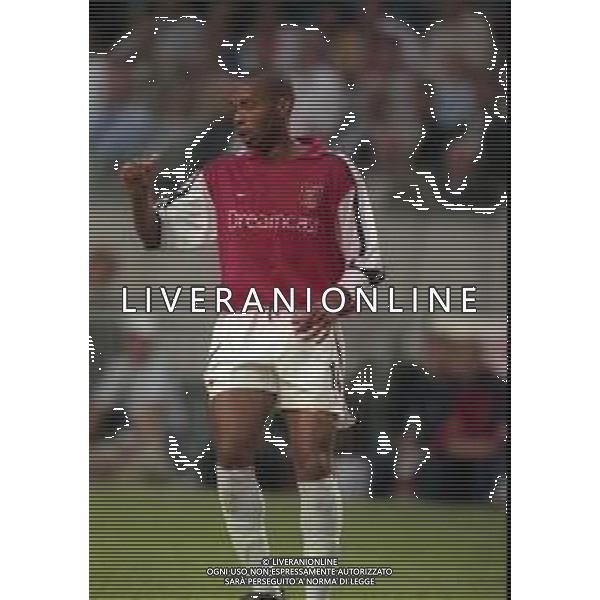 05-08-2000 AMSTERDAM -TORNEO INTERNAZIONALE DI CALCIO AJAX-ARSENAL 2-0 NELLA FOTO THIERRY HENRY AG ALDO LIVERANI SAS