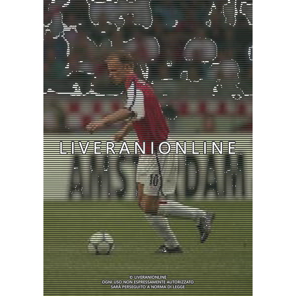 05-08-2000 AMSTERDAM -TORNEO INTERNAZIONALE DI CALCIO AJAX-ARSENAL 2-0 NELLA FOTO DENNIS BERGKAMP AG ALDO LIVERANI SAS