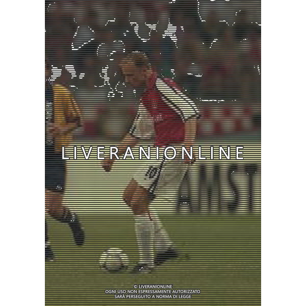 05-08-2000 AMSTERDAM -TORNEO INTERNAZIONALE DI CALCIO AJAX-ARSENAL 2-0 NELLA FOTO DENNIS BERGKAMP AG ALDO LIVERANI SAS