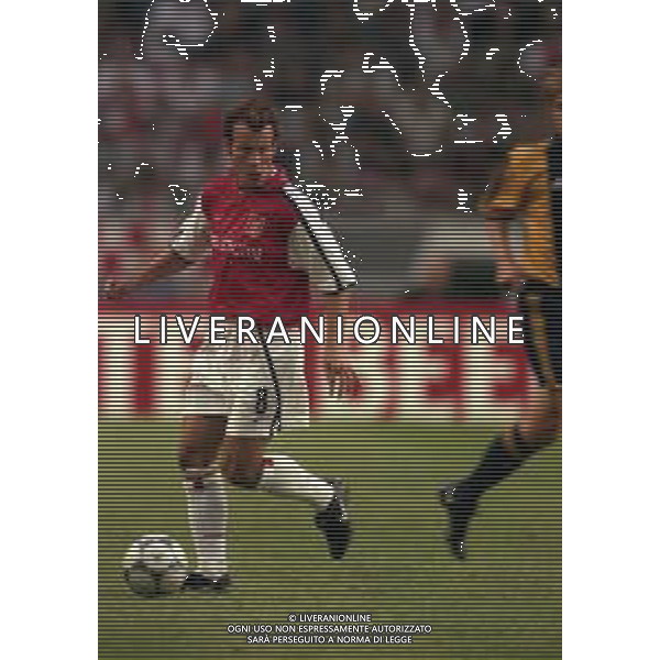 05-08-2000 AMSTERDAM -TORNEO INTERNAZIONALE DI CALCIO AJAX-ARSENAL 2-0 NELLA FOTO FREDDIE LJUNGBERG AG ALDO LIVERANI SAS
