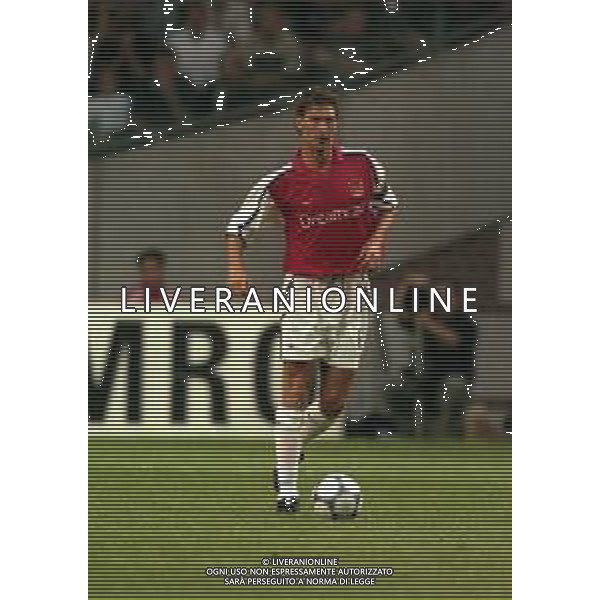 05-08-2000 AMSTERDAM -TORNEO INTERNAZIONALE DI CALCIO AJAX-ARSENAL 2-0 NELLA FOTO TONY ADAMS AG ALDO LIVERANI SAS