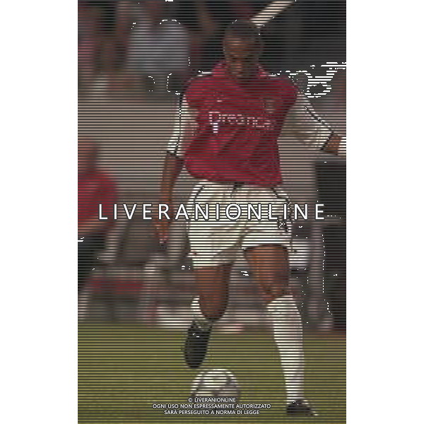 05-08-2000 AMSTERDAM -TORNEO INTERNAZIONALE DI CALCIO AJAX-ARSENAL 2-0 NELLA FOTO THIERRY HENRY AG ALDO LIVERANI SAS