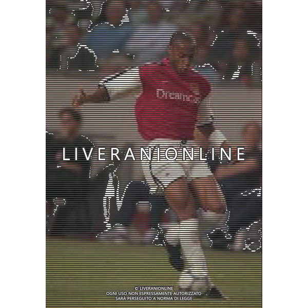 05-08-2000 AMSTERDAM -TORNEO INTERNAZIONALE DI CALCIO AJAX-ARSENAL 2-0 NELLA FOTO THIERRY HENRY AG ALDO LIVERANI SAS