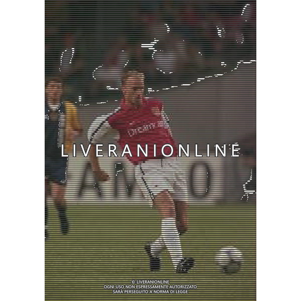 05-08-2000 AMSTERDAM -TORNEO INTERNAZIONALE DI CALCIO AJAX-ARSENAL 2-0 NELLA FOTO DENNIS BERGKAMP AG ALDO LIVERANI SAS