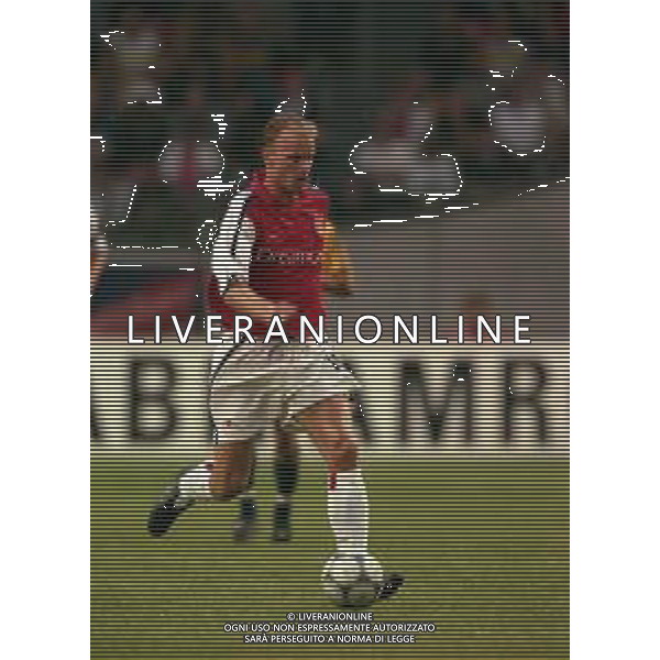 05-08-2000 AMSTERDAM -TORNEO INTERNAZIONALE DI CALCIO AJAX-ARSENAL 2-0 NELLA FOTO DENNIS BERGKAMP AG ALDO LIVERANI SAS