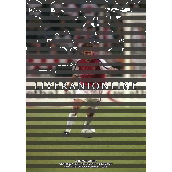 05-08-2000 AMSTERDAM -TORNEO INTERNAZIONALE DI CALCIO AJAX-ARSENAL 2-0 NELLA FOTO FREDDIE LJUNGBERG AG ALDO LIVERANI SAS