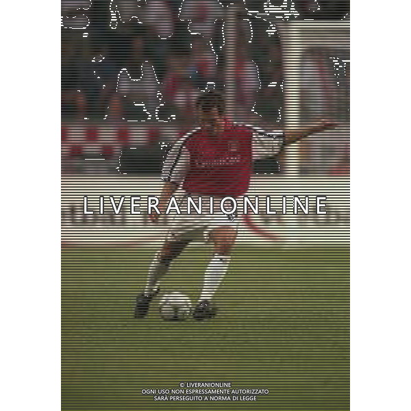 05-08-2000 AMSTERDAM -TORNEO INTERNAZIONALE DI CALCIO AJAX-ARSENAL 2-0 NELLA FOTO FREDDIE LJUNGBERG AG ALDO LIVERANI SAS