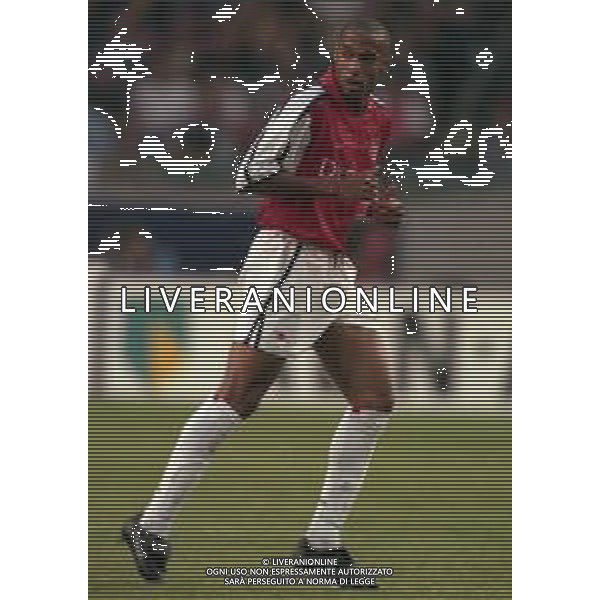 05-08-2000 AMSTERDAM -TORNEO INTERNAZIONALE DI CALCIO AJAX-ARSENAL 2-0 NELLA FOTO THIERRY HENRY AG ALDO LIVERANI SAS