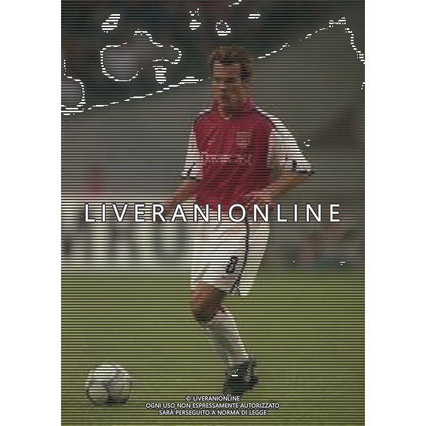 05-08-2000 AMSTERDAM -TORNEO INTERNAZIONALE DI CALCIO AJAX-ARSENAL 2-0 NELLA FOTO FREDDIE LJUNGBERG AG ALDO LIVERANI SAS
