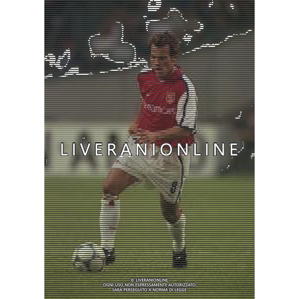 05-08-2000 AMSTERDAM -TORNEO INTERNAZIONALE DI CALCIO AJAX-ARSENAL 2-0 NELLA FOTO FREDDIE LJUNGBERG AG ALDO LIVERANI SAS