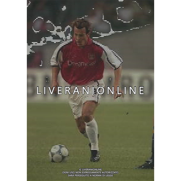 05-08-2000 AMSTERDAM -TORNEO INTERNAZIONALE DI CALCIO AJAX-ARSENAL 2-0 NELLA FOTO FREDDIE LJUNGBERG AG ALDO LIVERANI SAS