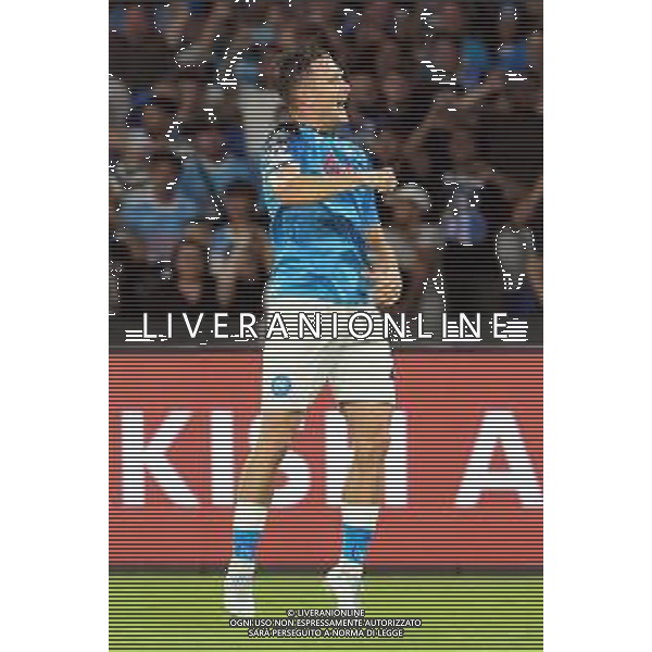 NAPOLI - LIVERPOOL UEFA CHAMPIONS LEAGUE 07.09.2022 Nella foto esultanza Piotr Zielinski ©MOSCA/AGENZIA ALDO LIVERANI SAS