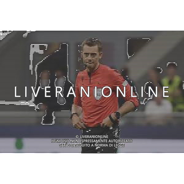 l\'arbitro Clement Turpin (FRA) Inter vs Bayern Monaco Milano 07-09-2022 Stadio Giuseppe Meazza - San Siro UEFA Champions League fase a gironi gruppo C - 1a giornata foto Roberto Garavaglia/ag. Aldo Liverani sas /AGENZIA ALDO LIVERANI SAS