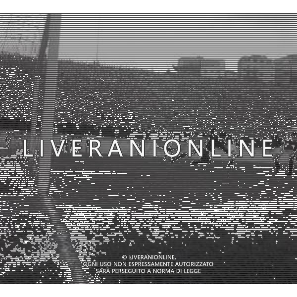 05-10-1952 ROMA CAMPIONATO DI CALCIO SERIE A ROMA-MILAN 2-1 NELLA FOTO AZIONE DI GIOCO AG ALDO LIVERANI SAS
