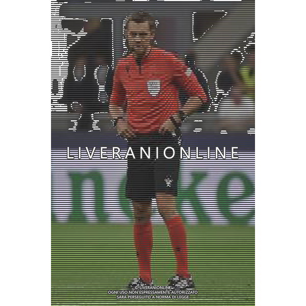 l\'arbitro Clement Turpin (FRA) Inter vs Bayern Monaco Milano 07-09-2022 Stadio Giuseppe Meazza - San Siro UEFA Champions League fase a gironi gruppo C - 1a giornata foto Roberto Garavaglia/ag. Aldo Liverani sas /AGENZIA ALDO LIVERANI SAS
