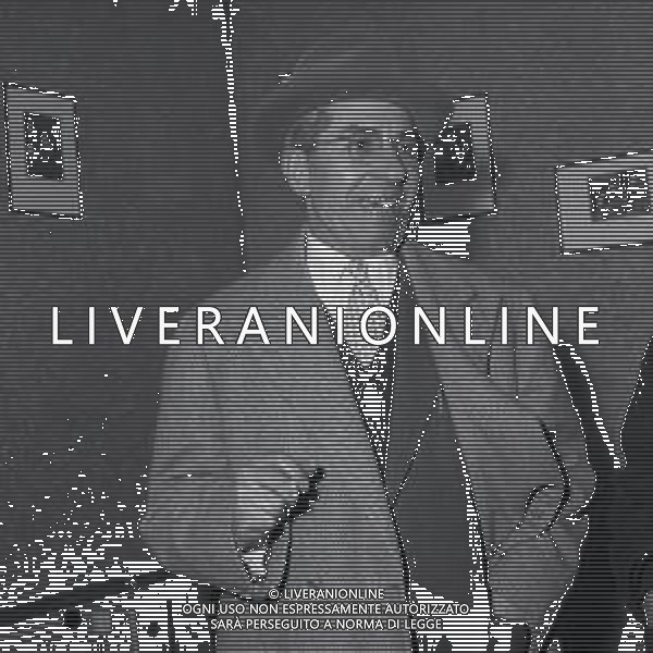 Lucky Luciano, all\'anagrafe Charles Luciano, nato Salvatore Lucania, è stato un mafioso italiano naturalizzato statunitense, legato alla cosiddetta "Cosa nostra statunitense" nella foto lucky luciano in italia foto sandro vespasiani-ag aldo liverani sas
