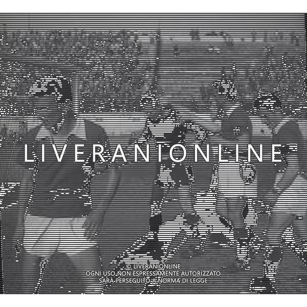 14-05-1950 ROMA STADIO NAZIONALE CAMPIONATO DI CALCIO SERIE A LAZIO -TORINO 2-2 NELLA FOTO AZIONE DI GIOCO AG ALDO LIVERANI SAS