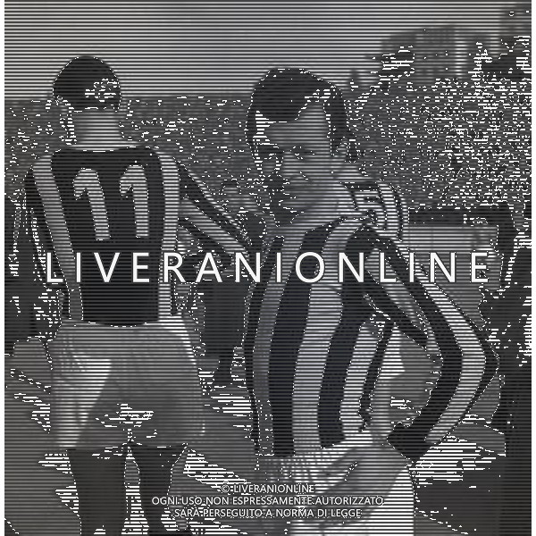 12-02-1961 ROMA CAMPIONATO DI CALCIO DI SERIE A LAZIO-JUVENTUS 1-4 NELLA FOTO AZIONE DI GIOCO AG ALDO LIVERANI SAS