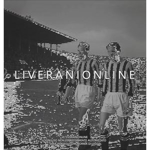 12-02-1961 ROMA CAMPIONATO DI CALCIO DI SERIE A LAZIO-JUVENTUS 1-4 NELLA FOTO AZIONE DI GIOCO AG ALDO LIVERANI SAS
