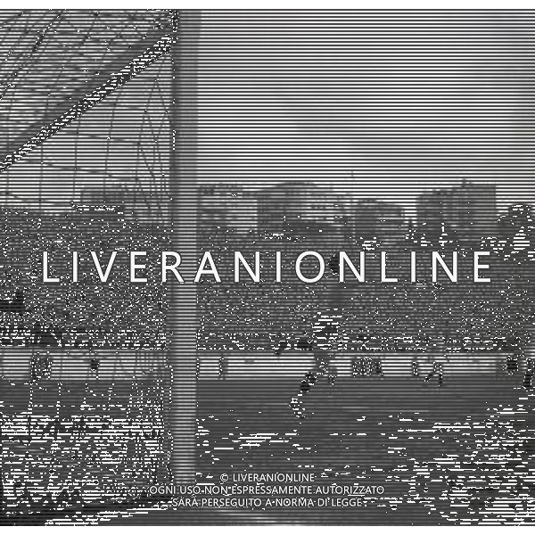 12-02-1961 ROMA CAMPIONATO DI CALCIO DI SERIE A LAZIO-JUVENTUS 1-4 NELLA FOTO AZIONE DI GIOCO AG ALDO LIVERANI SAS