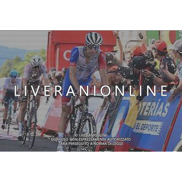 08-09-2022 Vuelta A Espana; Tappa 18 Trujillo - Alto De Piornal; 2022, Groupama - Fdj; Pinot, Thibaut; Alto De Piornal; ©SIROTTI/AGENZIA ALDO LIVERANI SAS