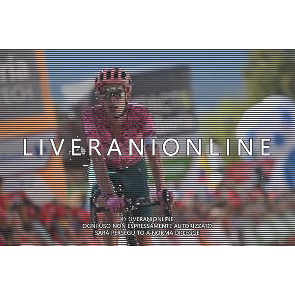 08-09-2022 Vuelta A Espana; Tappa 18 Trujillo - Alto De Piornal; 2022, Ef Education - Easypost; Carthy, Hugh; Alto De Piornal; ©SIROTTI/AGENZIA ALDO LIVERANI SAS