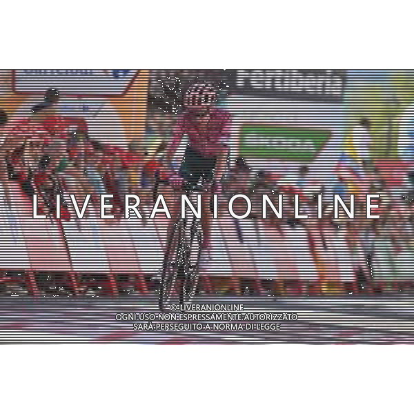08-09-2022 Vuelta A Espana; Tappa 18 Trujillo - Alto De Piornal; 2022, Ef Education - Easypost; Carthy, Hugh; Alto De Piornal; ©SIROTTI/AGENZIA ALDO LIVERANI SAS