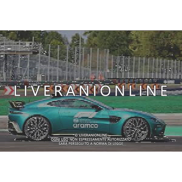 Aston Martin FIA Safety Car. 08.09.2022. Formula 1 World Championship, Rd 16, Italian Grand Prix, Monza, Italy, Preparation Day. - www.xpbimages.com, EMail: requests@xpbimages.com © Copyright: Bearne / XPB Images/AGENZIA ALDO LIVERANI SAS - ITALY ONLY EDITORIAL USE ONLY