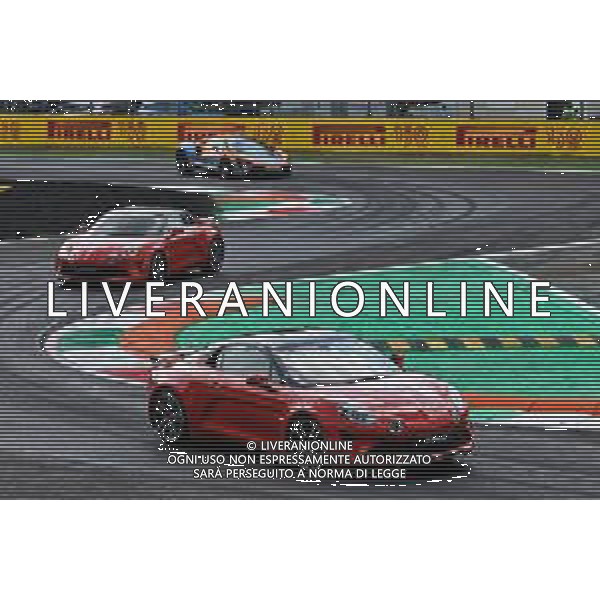 Alpine A110S - Pirelli Hot Laps. 08.09.2022. Formula 1 World Championship, Rd 16, Italian Grand Prix, Monza, Italy, Preparation Day. - www.xpbimages.com, EMail: requests@xpbimages.com © Copyright: Bearne / XPB Images/AGENZIA ALDO LIVERANI SAS - ITALY ONLY EDITORIAL USE ONLY