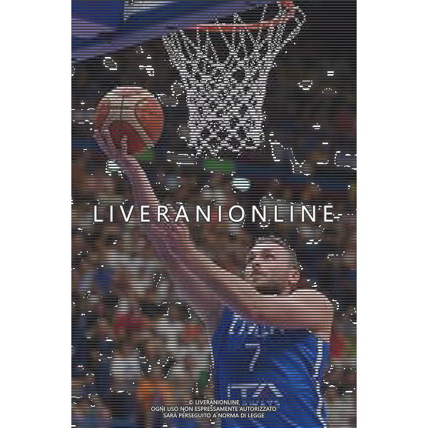 © TVRG Stefano Tonut (Italia) Gran Bretagna vs Italia Assago (MI) 08-09-2022 Forum di Assago FIBA EuroBasket 2022 Milano - gameday 5 foto Roberto Garavaglia/ag. Aldo Liverani sas/AGENZIA ALDO LIVERANI SAS