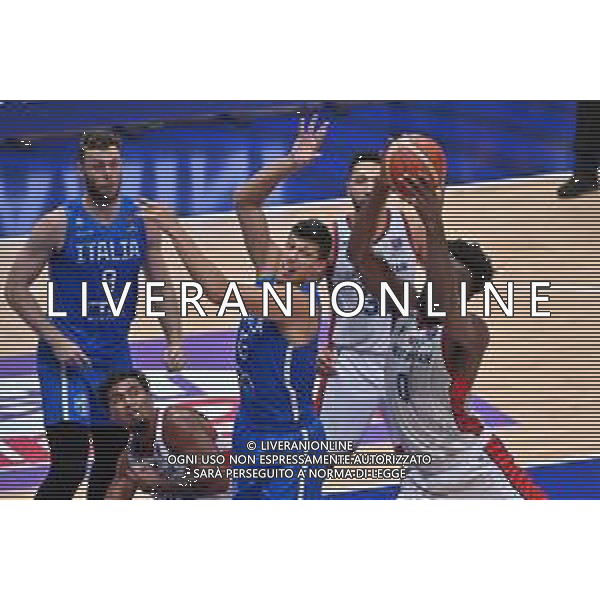 © TVRG Simone Fontecchio (Italia) Gran Bretagna vs Italia Assago (MI) 08-09-2022 Forum di Assago FIBA EuroBasket 2022 Milano - gameday 5 foto Roberto Garavaglia/ag. Aldo Liverani sas/AGENZIA ALDO LIVERANI SAS