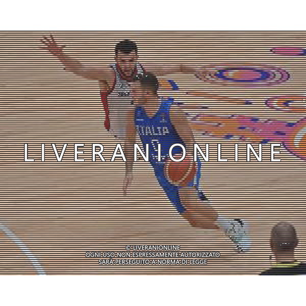 © TVRG Marco Spissu (Italia) Gran Bretagna vs Italia Assago (MI) 08-09-2022 Forum di Assago FIBA EuroBasket 2022 Milano - gameday 5 foto Roberto Garavaglia/ag. Aldo Liverani sas/AGENZIA ALDO LIVERANI SAS
