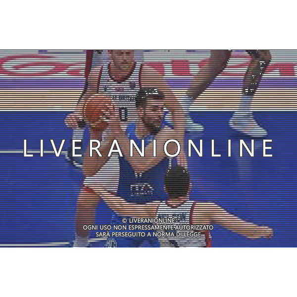 © TVRG Giampaolo Ricci (Italia) Gran Bretagna vs Italia Assago (MI) 08-09-2022 Forum di Assago FIBA EuroBasket 2022 Milano - gameday 5 foto Roberto Garavaglia/ag. Aldo Liverani sas/AGENZIA ALDO LIVERANI SAS