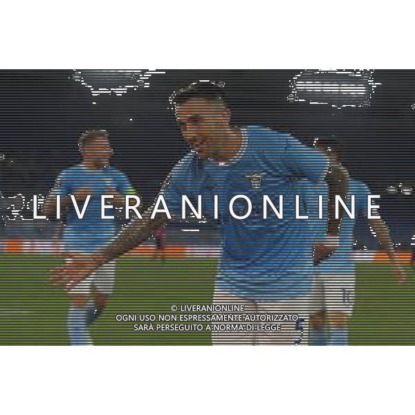 Lazio vs Feyenoord Europa League - 1 Giornata Stadio Olimpico - Roma 08-09-2022 nella foto Esultanza Matias Vecino ©Federico Gaetano/AGENZIA ALDO LIVERANI SAS