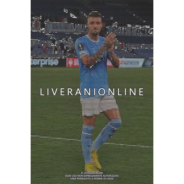 Lazio vs Feyenoord Europa League - 1 Giornata Stadio Olimpico - Roma 08-09-2022 nella foto Sergej Milinkovic Savic a fine gara ©Federico Gaetano/AGENZIA ALDO LIVERANI SAS