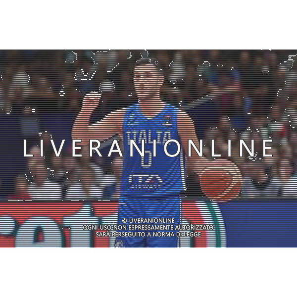 © TVRG Marco Spissu (Italia) Gran Bretagna vs Italia Assago (MI) 08-09-2022 Forum di Assago FIBA EuroBasket 2022 Milano - gameday 5 foto Roberto Garavaglia/ag. Aldo Liverani sas/AGENZIA ALDO LIVERANI SAS