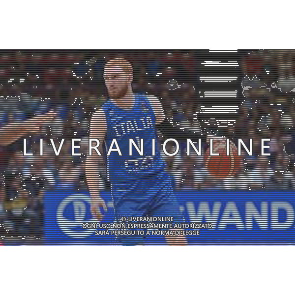 © TVRG Nico Mannion (Italia) Gran Bretagna vs Italia Assago (MI) 08-09-2022 Forum di Assago FIBA EuroBasket 2022 Milano - gameday 5 foto Roberto Garavaglia/ag. Aldo Liverani sas/AGENZIA ALDO LIVERANI SAS