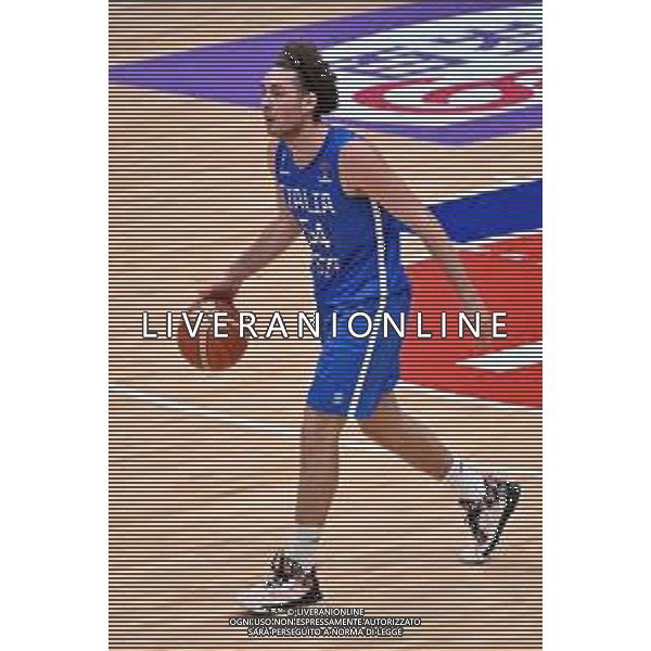 © TVRG Alessandro Pajola (Italia) Gran Bretagna vs Italia Assago (MI) 08-09-2022 Forum di Assago FIBA EuroBasket 2022 Milano - gameday 5 foto Roberto Garavaglia/ag. Aldo Liverani sas/AGENZIA ALDO LIVERANI SAS