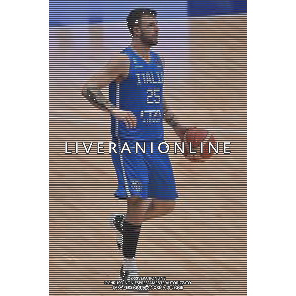© TVRG Tommaso Baldasso (Italia) Gran Bretagna vs Italia Assago (MI) 08-09-2022 Forum di Assago FIBA EuroBasket 2022 Milano - gameday 5 foto Roberto Garavaglia/ag. Aldo Liverani sas/AGENZIA ALDO LIVERANI SAS