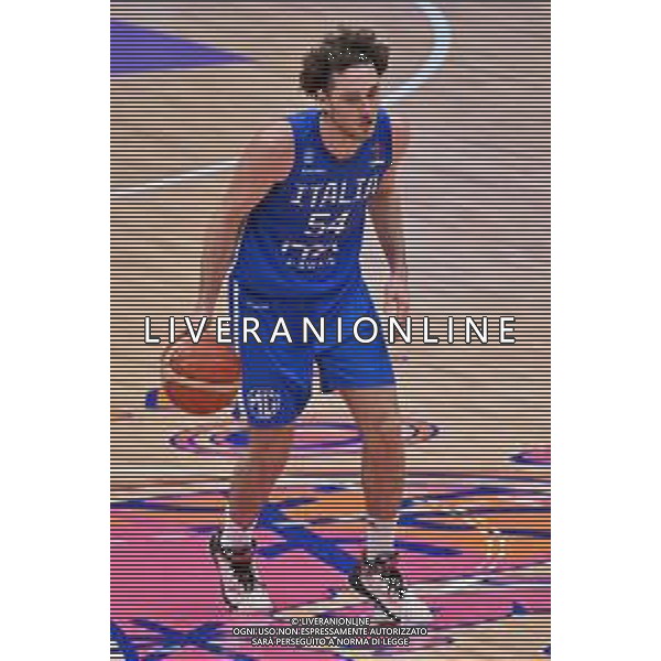 © TVRG Alessandro Pajola (Italia) Gran Bretagna vs Italia Assago (MI) 08-09-2022 Forum di Assago FIBA EuroBasket 2022 Milano - gameday 5 foto Roberto Garavaglia/ag. Aldo Liverani sas/AGENZIA ALDO LIVERANI SAS