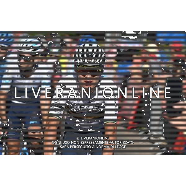 09-09-2022 Vuelta A Espana; Tappa 19 Talavera De La Reina - Talavera De La Reina; 2022, Ineos - Grenadiers; Plapp, Lucas; Regina Elisabetta, Ii; Talavera De La Reina; ©SIROTTI/ AGENZIA ALDO LIVERANI SAS
