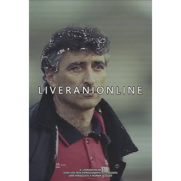 22-02-1998 ALZANO LOMBARDO-CAMPIONATO DI CALCIO SERIE C1-ALZANO VIRESCIT-CESENA 1-2 NELLA FOTO CLAUDIO FOSCARINI ALLENATORE ALZANO VIRESCIT AG ALDO LIVERANI SAS