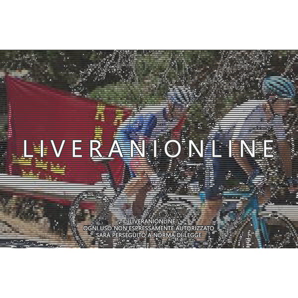 10-09-2022 Vuelta A Espana; Tappa 20 Moralzarzal - Puerto De Navacerrada; 2022, Groupama - Fdj; Reichenbach, Sebastien; Puerto De Navacerrada; ©SIROTTI/AGENZIA ALDO LIVERANI SAS