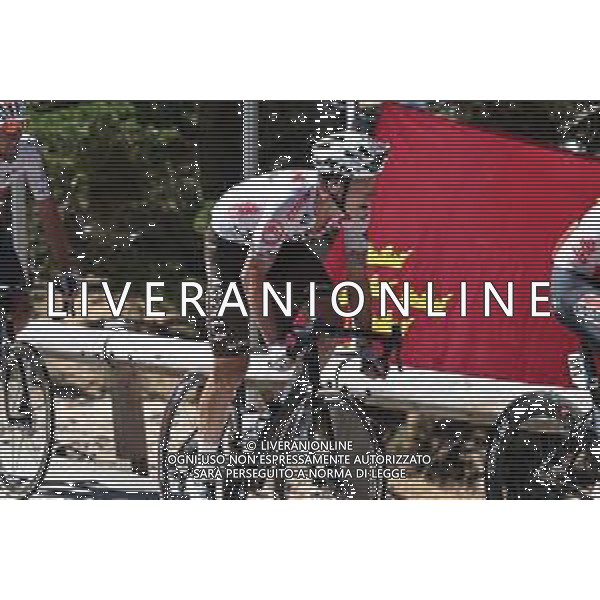 10-09-2022 Vuelta A Espana; Tappa 20 Moralzarzal - Puerto De Navacerrada; 2022, Ag2r - Citroen; Jungels, Bob; Puerto De Navacerrada; ©SIROTTI/AGENZIA ALDO LIVERANI SAS
