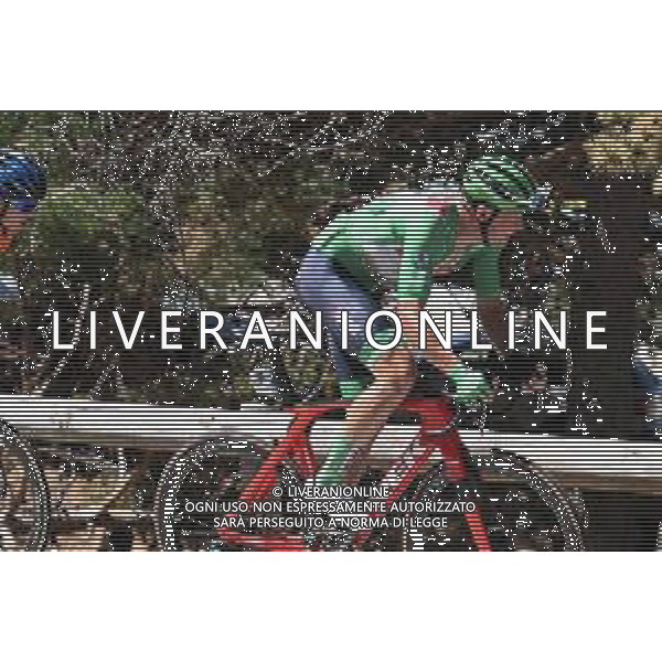 10-09-2022 Vuelta A Espana; Tappa 20 Moralzarzal - Puerto De Navacerrada; 2022, Trek - Segafredo; Pedersen, Mads; Puerto De Navacerrada; ©SIROTTI/AGENZIA ALDO LIVERANI SAS