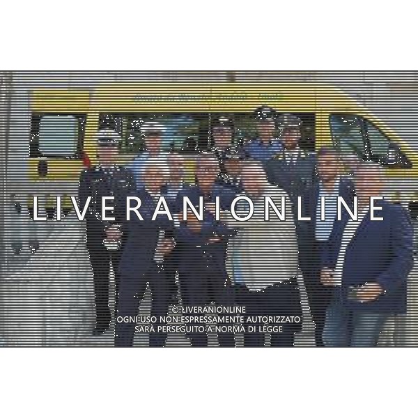 IMOLA 10 09 2022 MONTECATONE OPEN DAY NELLA FOTO RENATO ANDALO\' DONA IL FURGONE A MONTECATONE A PRESIDENTE GIOVANNI PIRONE E MARCO GASPARRI PRESIDENTE FONDAZIONE MONTACATONE ©SANNA/AGENZIA ALDO LIVERANI SAS