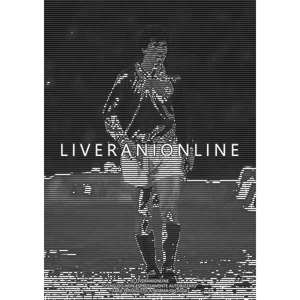 09-04-1986 PISA SEMIFINALE DI ANDATA QUALIFICAZIONI EUROPEI ITALIA UNDER 21-INGHILTERRA 2-0 NELLA FOTO GIOVANNI FRANCINI AG ALDO LIVERANI SAS
