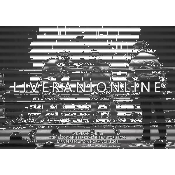 17-02-1974 INCONTRO DI BOXE BRUNO ARCARI-ANTONIO ORTIZ NELLA FOTO L\'INCONTRO DI BOXE TRA BRUNO ARCARI E ANTONIO ORTIZ AG ALDO LIVERANI SAS