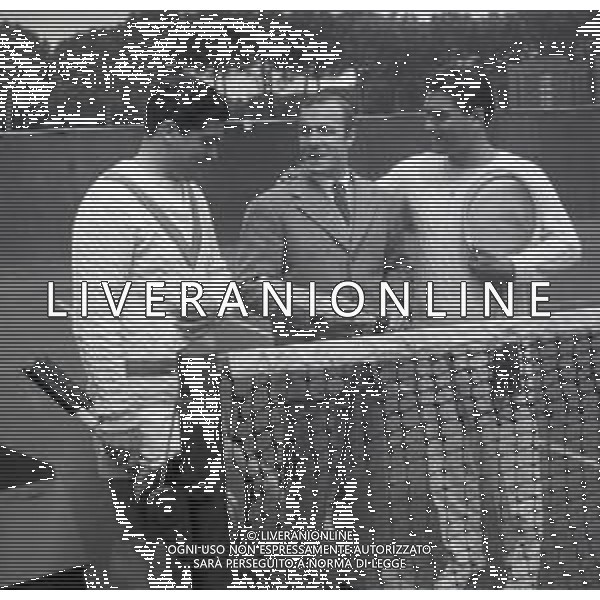1950 ROMA FORO ITALICO TORNEO INTERNAZIONALE DI TENNIS NELLA FOTO IMMAGINI DEI PARTECIPANTI AG ALDO LIVERANI SAS
